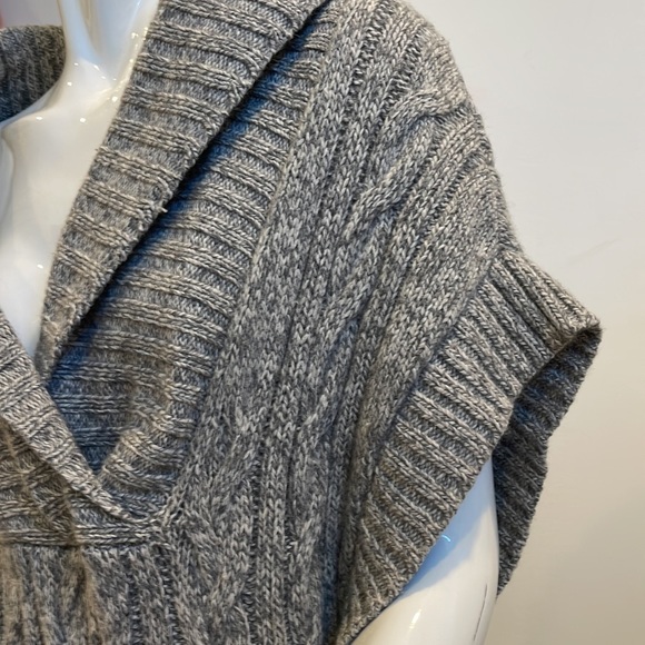 Perfect Condition Juicy Couture Grey Sweater Dress w/ Front Pocket - Picture 4 of 6